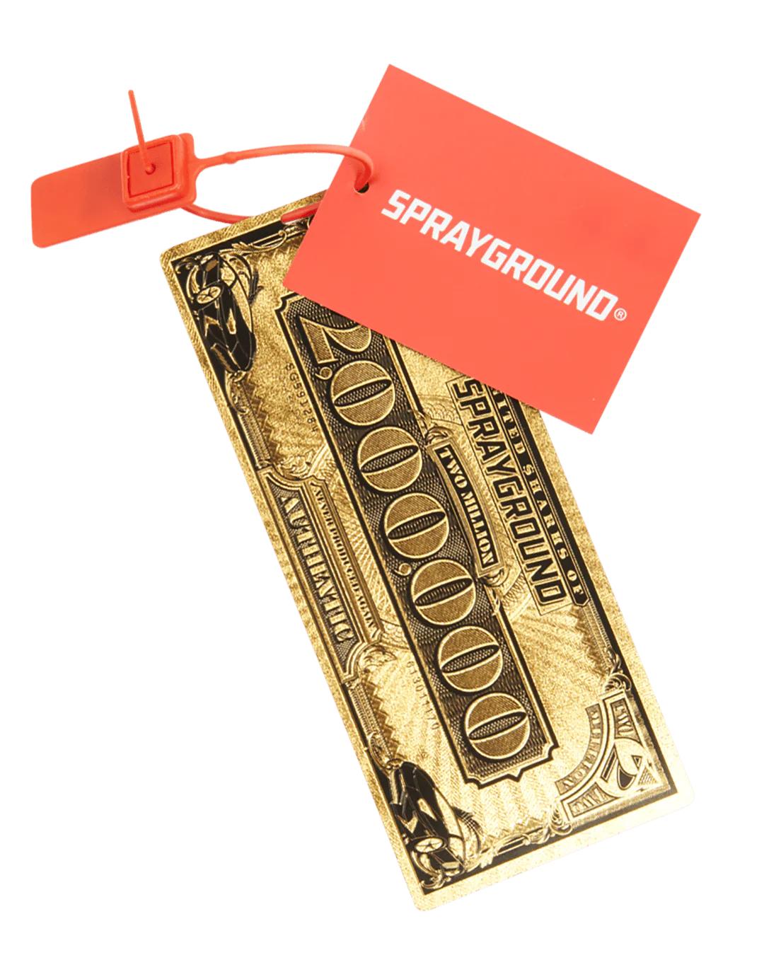 Sprayground MONEY CAMO (RED) TOILETRY BAG