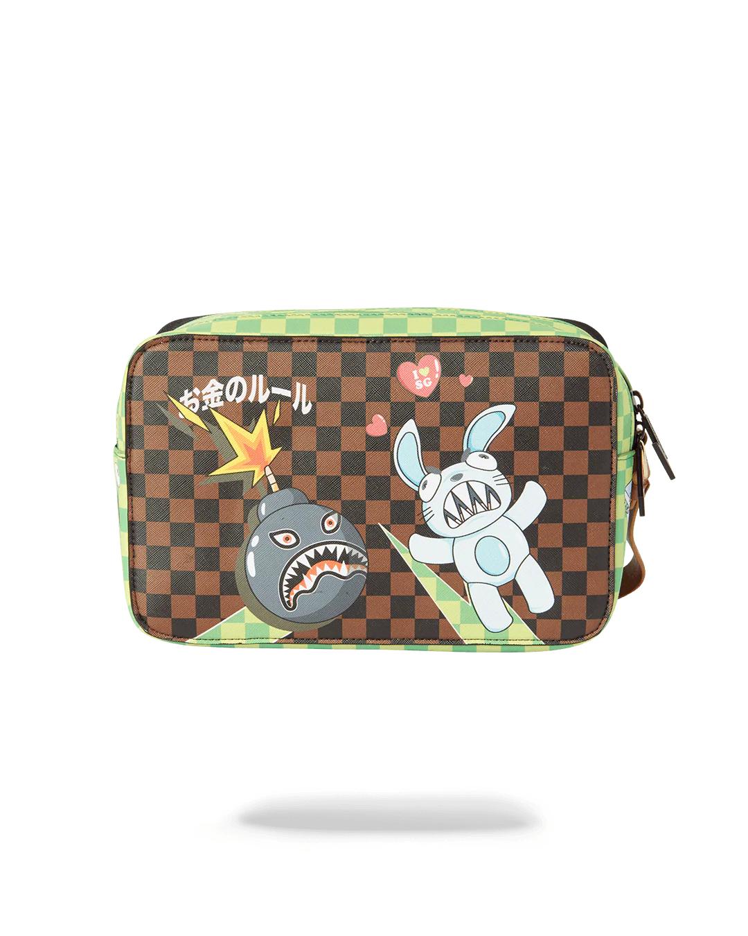 Sprayground WTF SHARK TOILETRY BAG