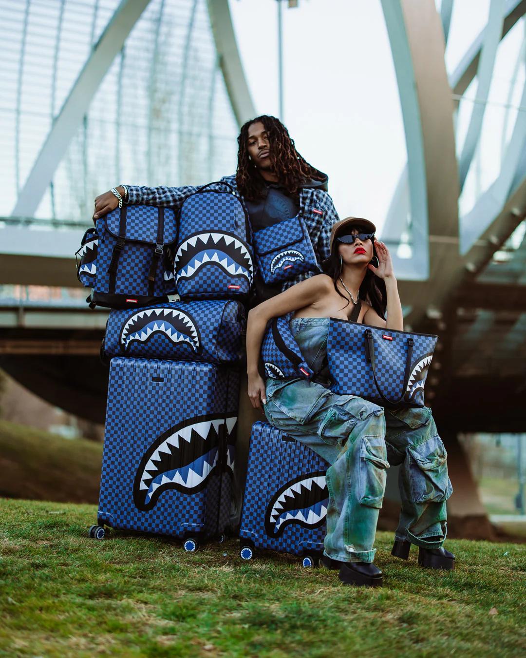 Sprayground MIDNIGHT MAGIC SHARKS IN PARIS TOTE