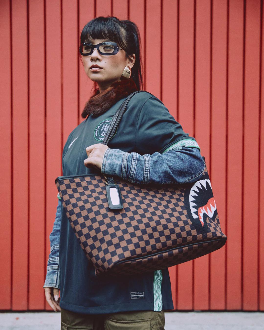Sprayground KYOTOKNIT SHARKS IN PARIS TOTE