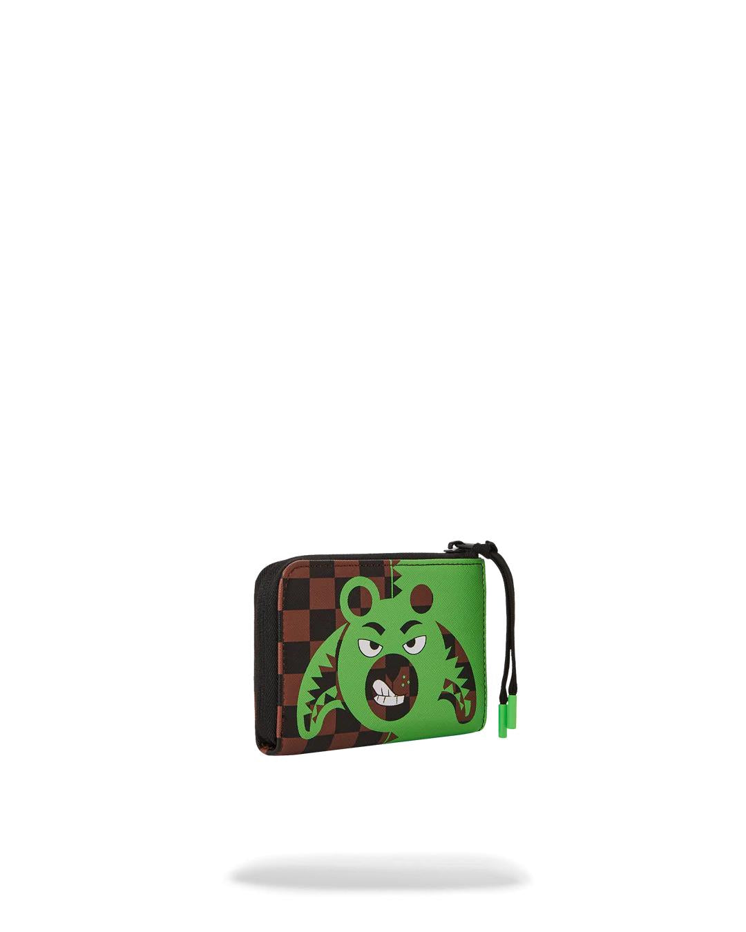 Sprayground GREEN MONEY BEAR WALLET