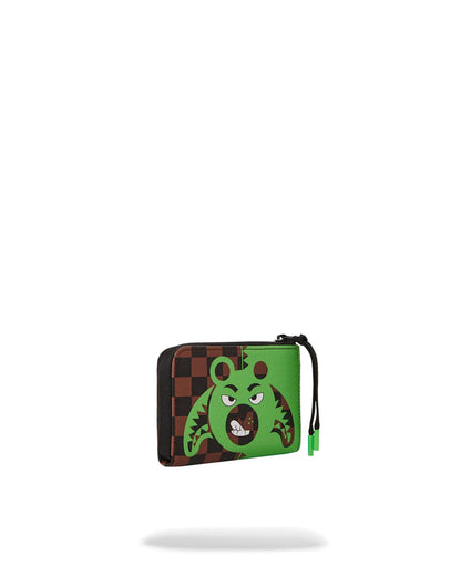 Sprayground GREEN MONEY BEAR WALLET