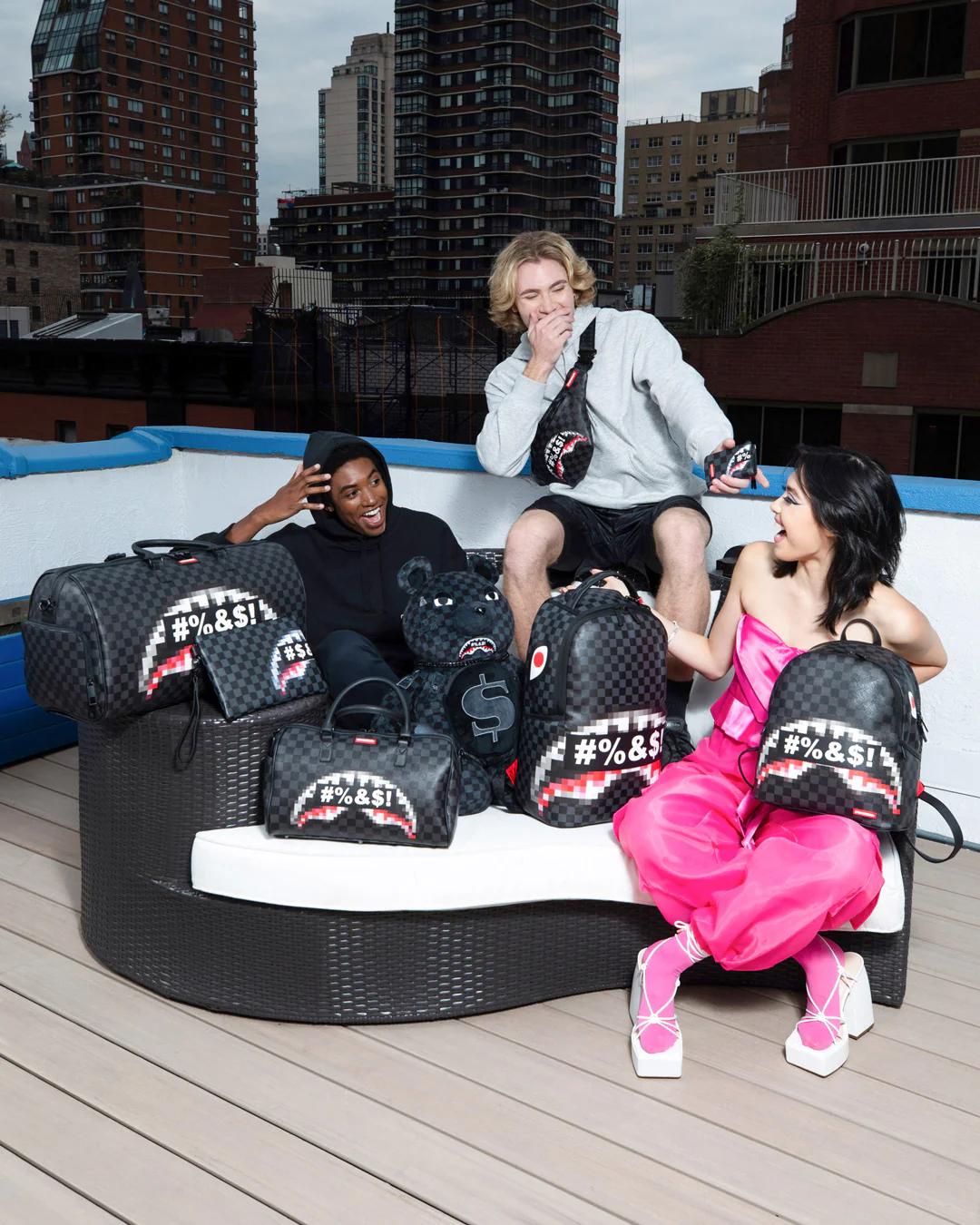 Sprayground WHAT THE BEEP' SHARK WALLET