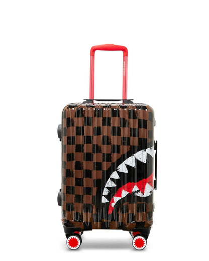 Sprayground SHARKS IN PARIS VANQUISH SHARKNAUTICS HARDSHELL CARRY-ON LUGGAGE