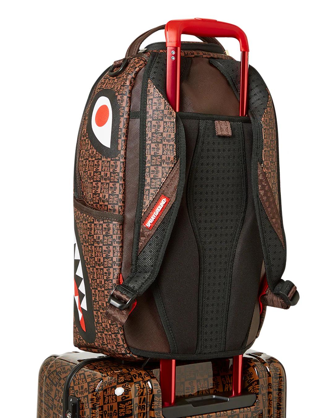 Sprayground FRENZY SHARKS SHARKNAUTICS HARDSHELL CARRY-ON LUGGAGE