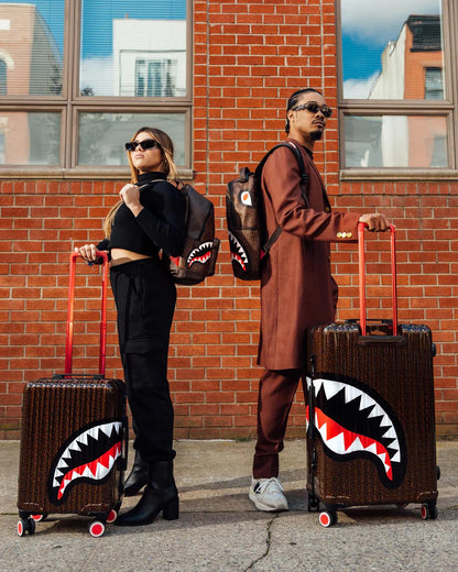 Sprayground FRENZY SHARKS SHARKNAUTICS HARDSHELL CARRY-ON LUGGAGE