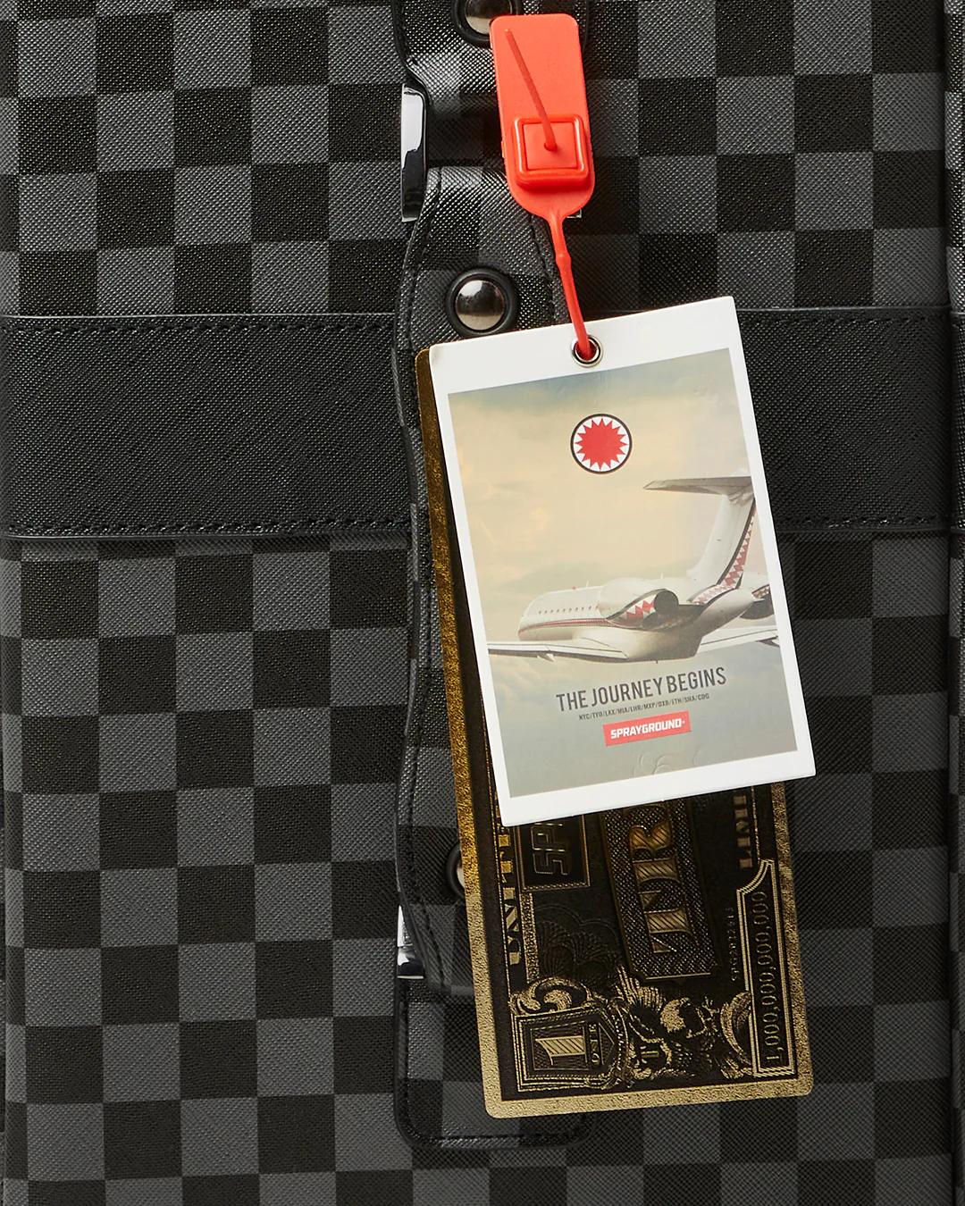 Sprayground HENNY AIIR TO THE THRONE JETSETTER CARRY-ON LUGGAGE