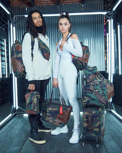 Sprayground THE PARADOXX SHARK JETSETTER CARRY-ON LUGGAGE