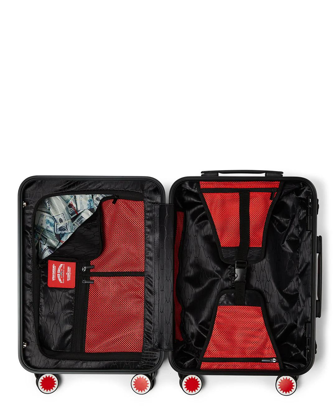 Sprayground CAMOBURST SHARKNAUTICS HARDSHELL CARRY-ON LUGGAGE