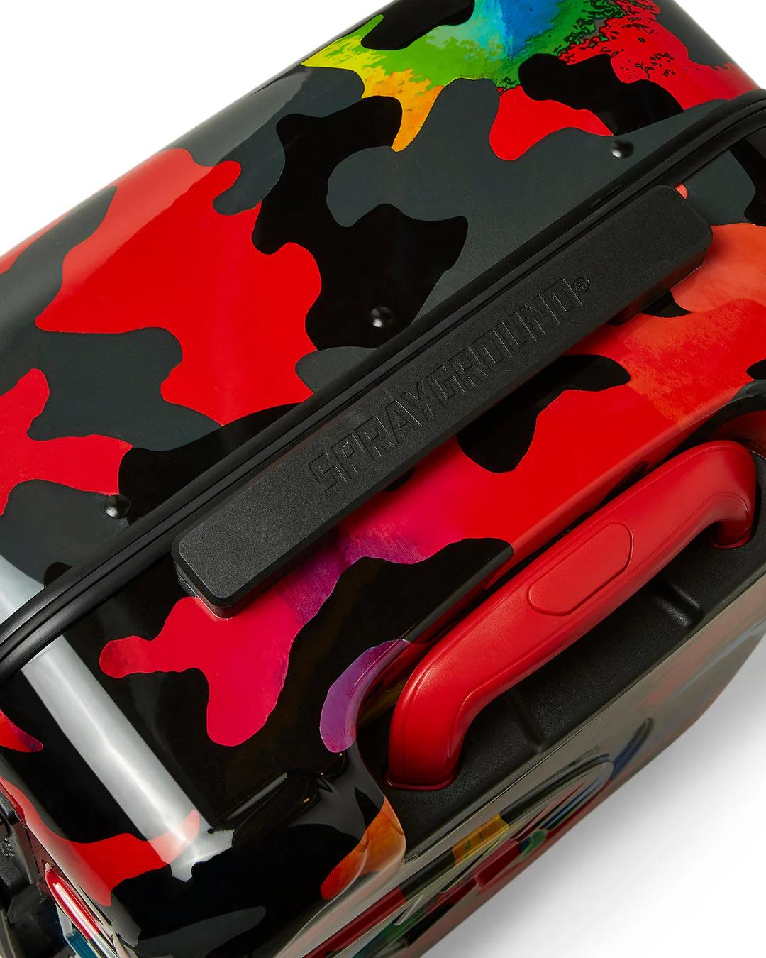 Sprayground CAMOBURST SHARKNAUTICS HARDSHELL CARRY-ON LUGGAGE