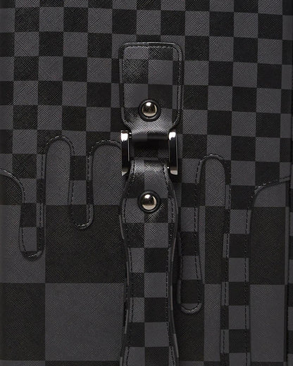 Sprayground XTC GREY SHARKS IN PARIS JETSETTER CARRY-ON LUGGAGE