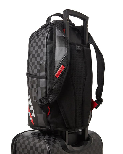 Sprayground XTC GREY SHARKS IN PARIS JETSETTER CARRY-ON LUGGAGE