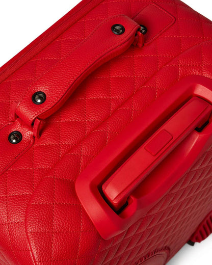 Sprayground RED RIVIERA JETSETTER CARRY-ON LUGGAGE