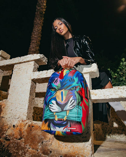 Sprayground HEAR MY ROAR A.i.6 SANDFLOWER COLLAB BACKPACK (DLXV)