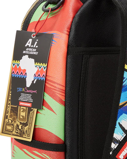 Sprayground HEAR MY ROAR A.i.6 SANDFLOWER COLLAB BACKPACK (DLXV)