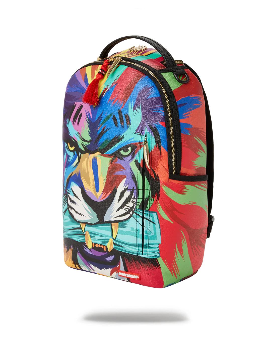 Sprayground HEAR MY ROAR A.i.6 SANDFLOWER COLLAB BACKPACK (DLXV)