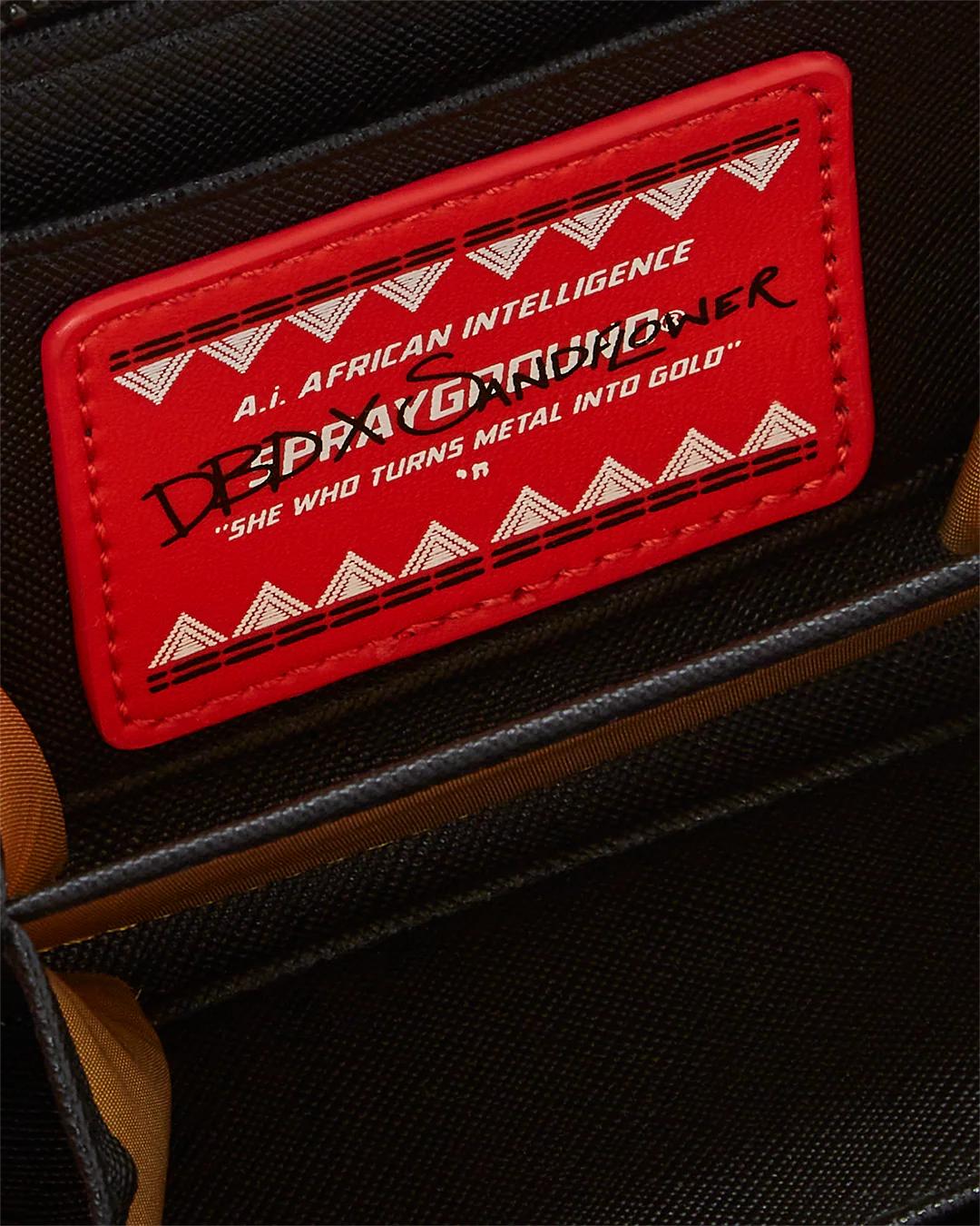 Sprayground OBSIDIAN STUNNER A.i.6 SANDFLOWER COLLAB WALLET