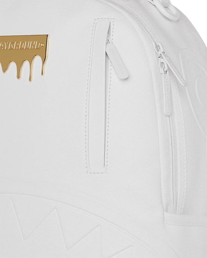 Sprayground GOLD BRICK LUXE WHITE BACKPACK