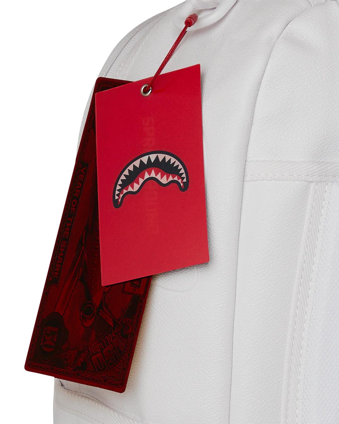 Sprayground GOLD BRICK LUXE WHITE BACKPACK