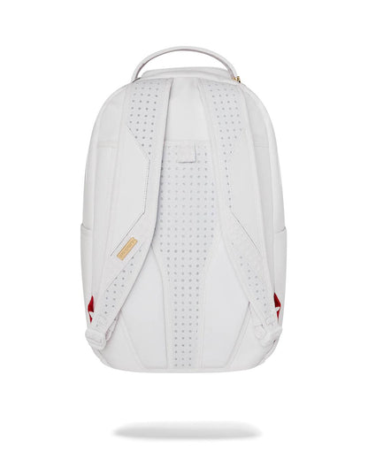 Sprayground GOLD BRICK LUXE WHITE BACKPACK