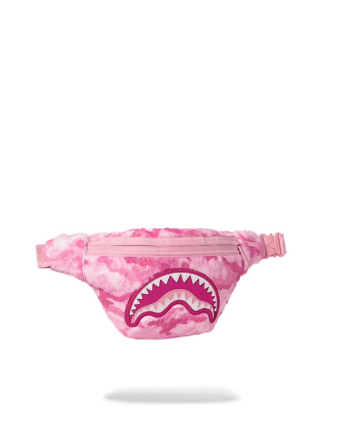 Sprayground FURRROCIOUS IN PINK SAVVY CROSSBODY