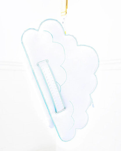 Sprayground CLOUDY WITH A CHANCE OF SHARK CROSSOVER CLUTCH