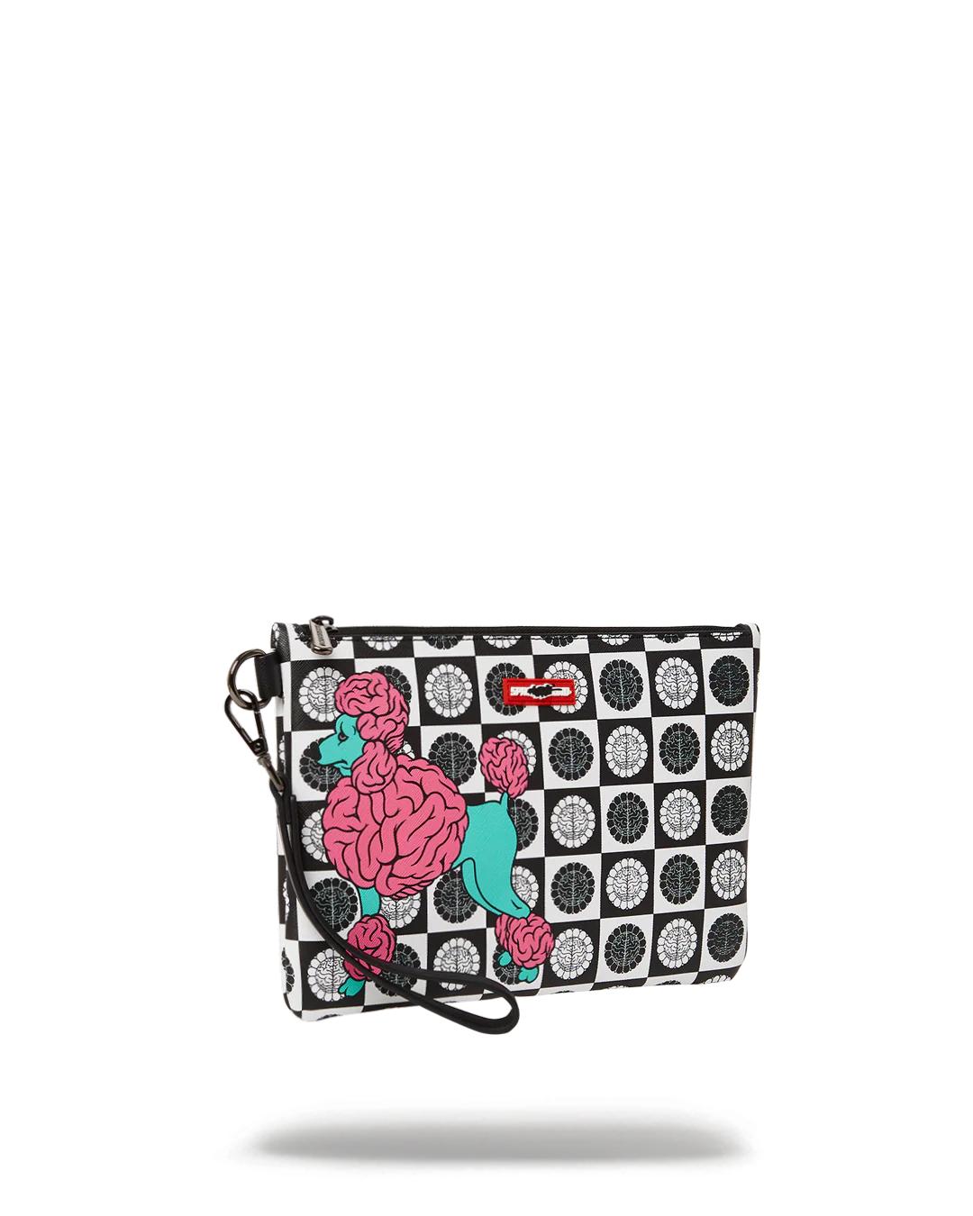 Sprayground POODLE CHECK RON ENGLISH COLLAB POUCHETTE