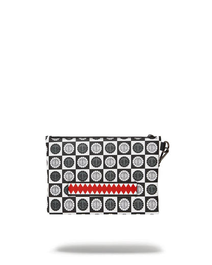 Sprayground POODLE CHECK RON ENGLISH COLLAB POUCHETTE
