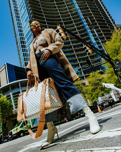 Sprayground HENNY LATTE PYRAMID DUFFLE