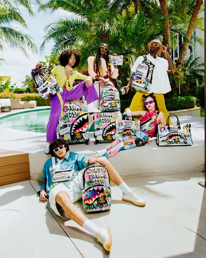 Sprayground CREATE ANOTHER DAY PYRAMID DUFFLE
