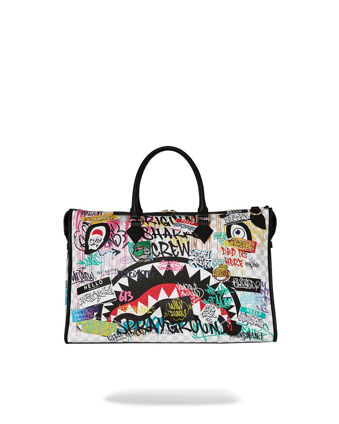 Sprayground CREATE ANOTHER DAY PYRAMID DUFFLE