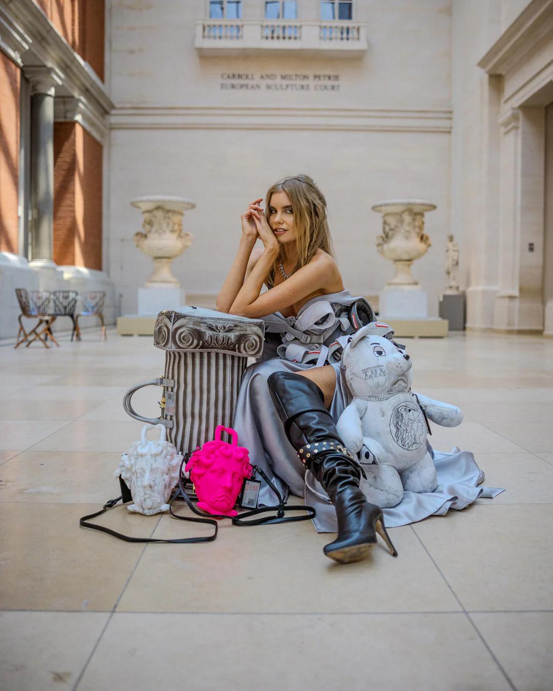 Sprayground THE MET GREEK TEMPLE OF SARDIS COLUMN DUFFLE