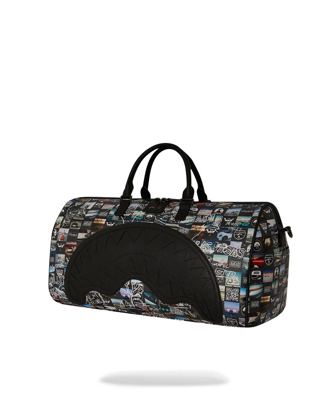Sprayground PORSCHE AHEAD COLLAB DUFFLE - LIMITED EDITION