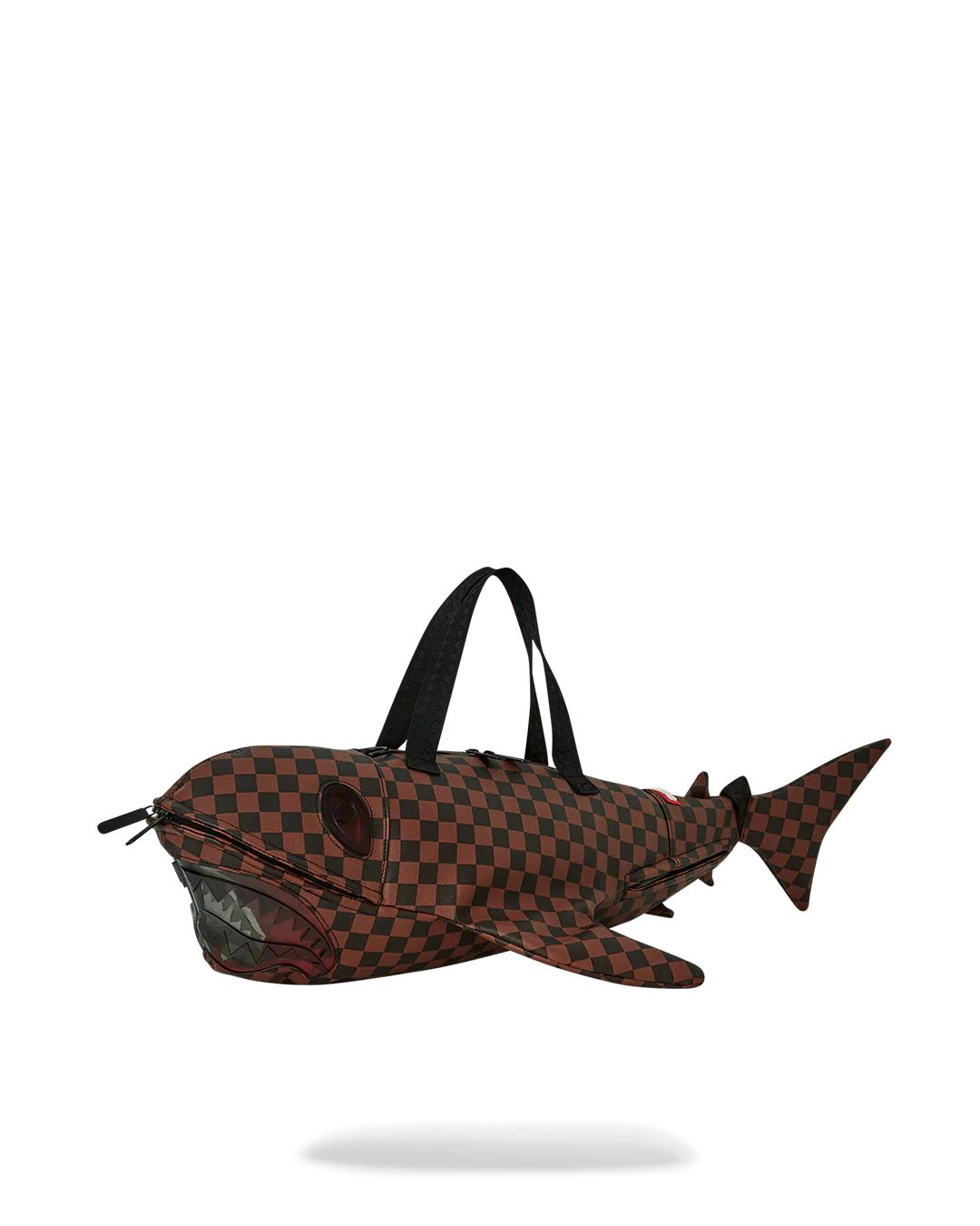 Sprayground SHARKS IN PARIS CLEAR FOR TAKEOFF SHARK MEDIUM DUFFLE