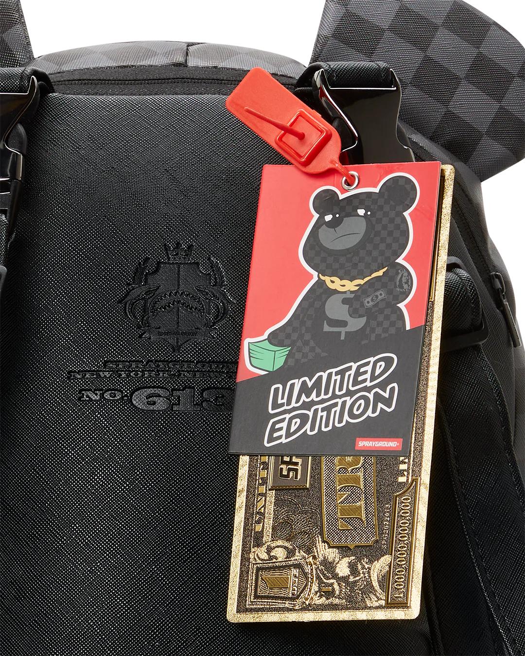 Sprayground HENNY AIIR TO THE THRONE MONEYBEAR TEDDYBEAR BACKPACK