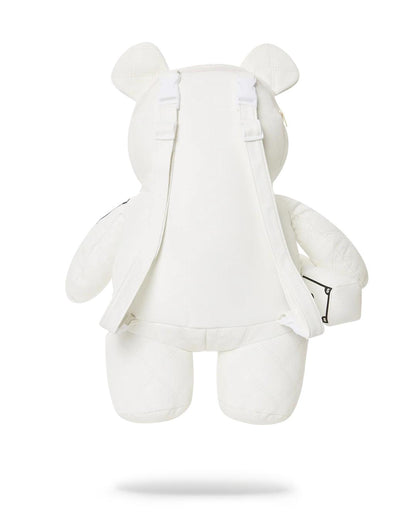 Sprayground RIVIERA LE BLANC GOLD CHAIN MONEYBEAR TEDDYBEAR BACKPACK