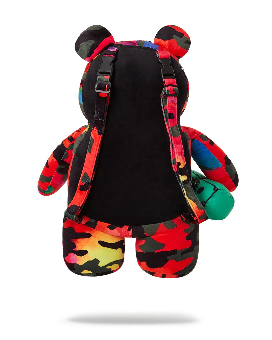 Sprayground CAMOBURST MONEYBEAR TEDDYBEAR BACKPACK