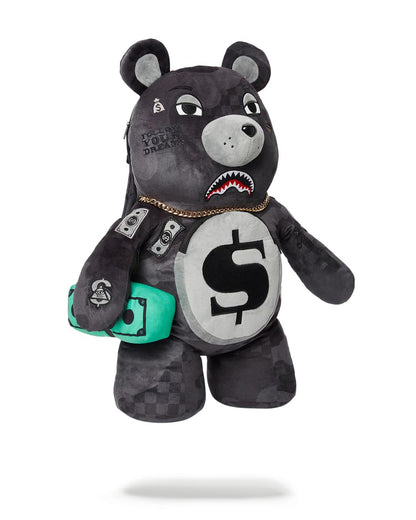 Sprayground 3AM NEVER SLEEP MONEYBEAR TEDDYBEAR BACKPACK