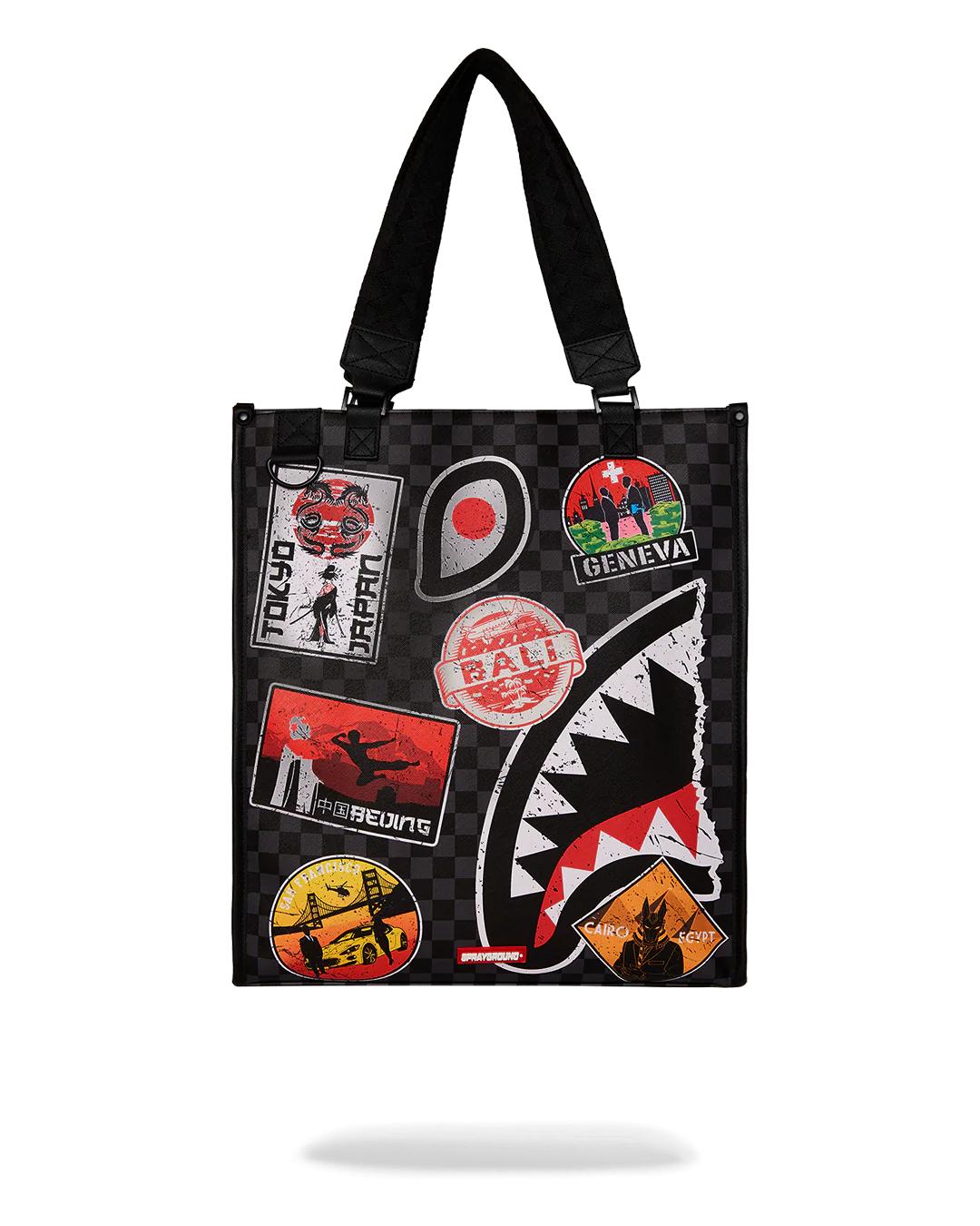 Sprayground GLOBAL MOGUL UNLIMITED MILES LOFT TOTE
