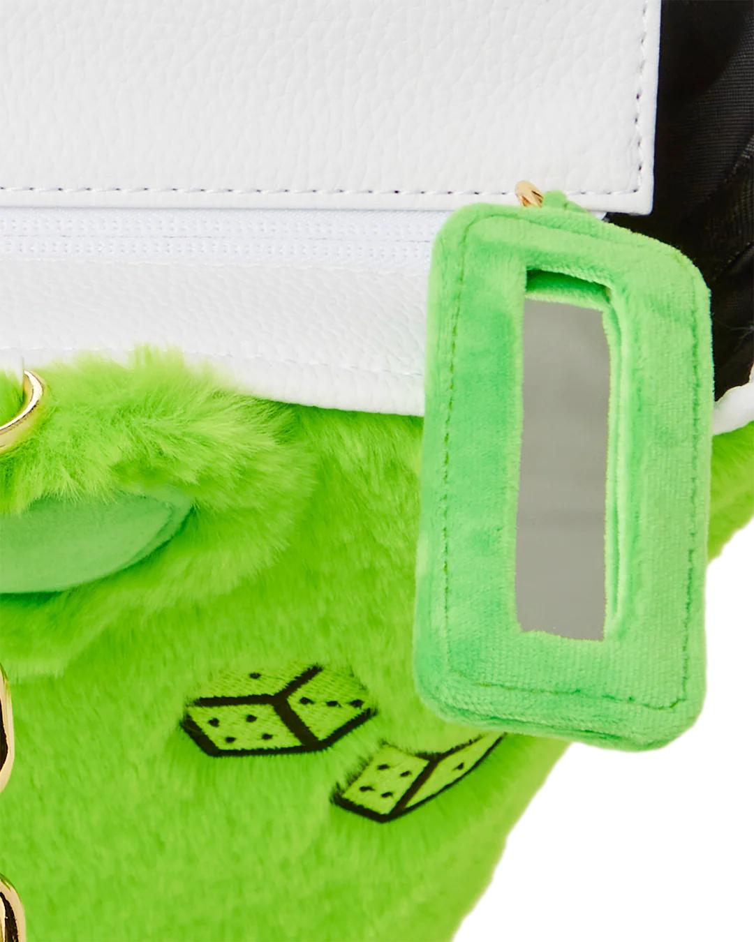 Sprayground PLUSH MONEYBEAR TOTE (GREEN)