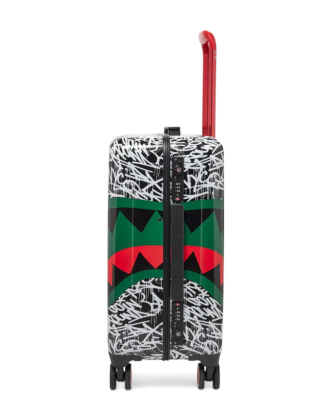 Sprayground NIGHT NIGHT SHARKNAUTICS HARDSHELL CARRY-ON LUGGAGE