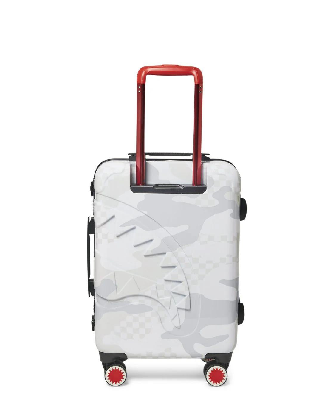 Sprayground 3AM LE BLANC SHARKNAUTICS HARDSHELL CARRY-ON LUGGAGE