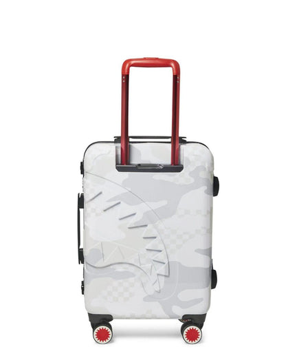 Sprayground 3AM LE BLANC SHARKNAUTICS HARDSHELL CARRY-ON LUGGAGE