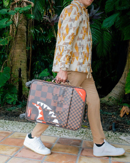 Sprayground XTC SHARKS IN PARIS JETSETTER CARRY-ON LUGGAGE