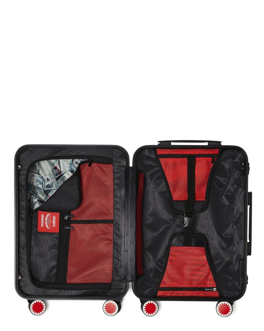 Sprayground ROSE ALL DAY LA PALAIS SHARKNAUTICS HARDSHELL CARRY-ON LUGGAGE
