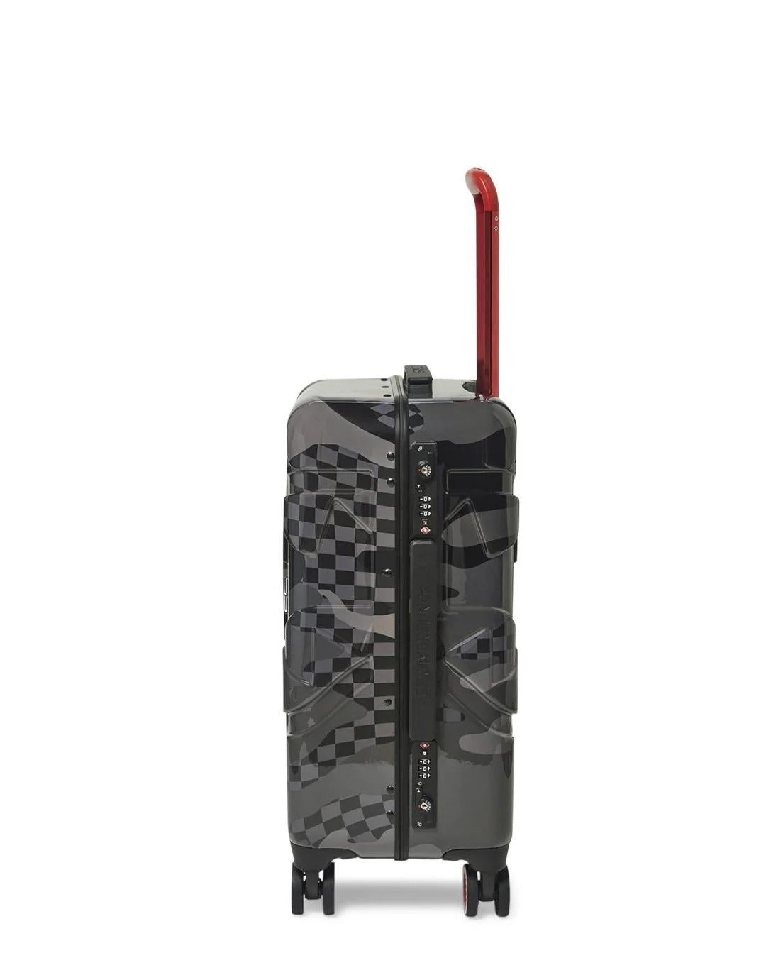 Sprayground 3AM NEVER SLEEP SHARKITECTURE HARDSHELL CARRY-ON LUGGAGE