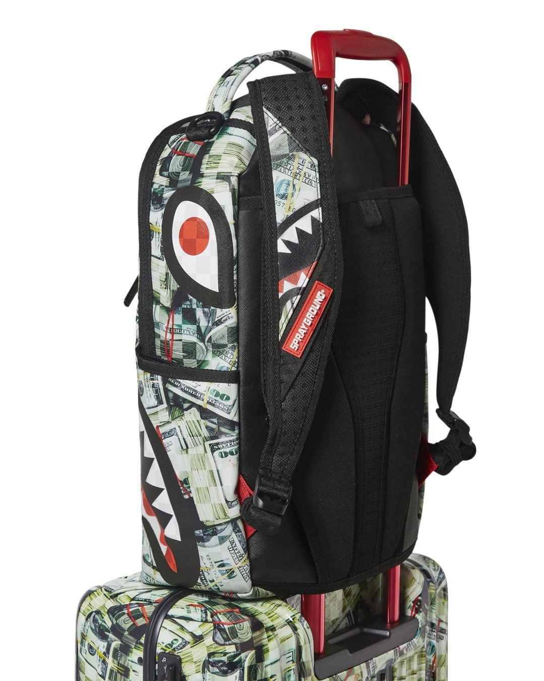 Sprayground MAMA I MADE IT SHARKNAUTICS HARDSHELL CARRY-ON LUGGAGE