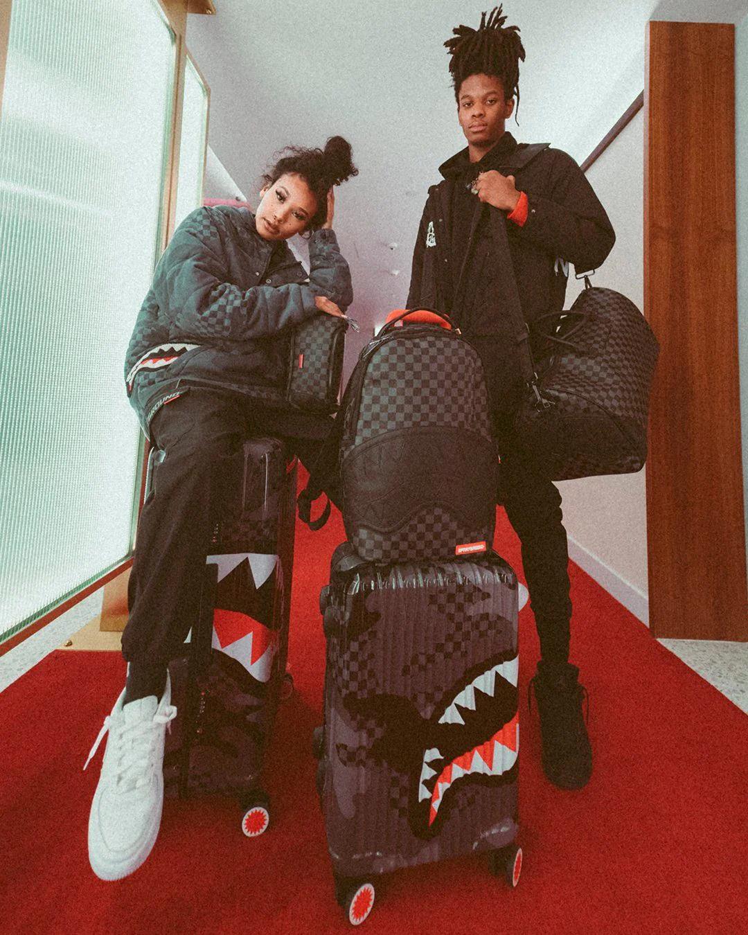 Sprayground 3AM SHARKNAUTICS 22” CARRY-ON LUGGAGE