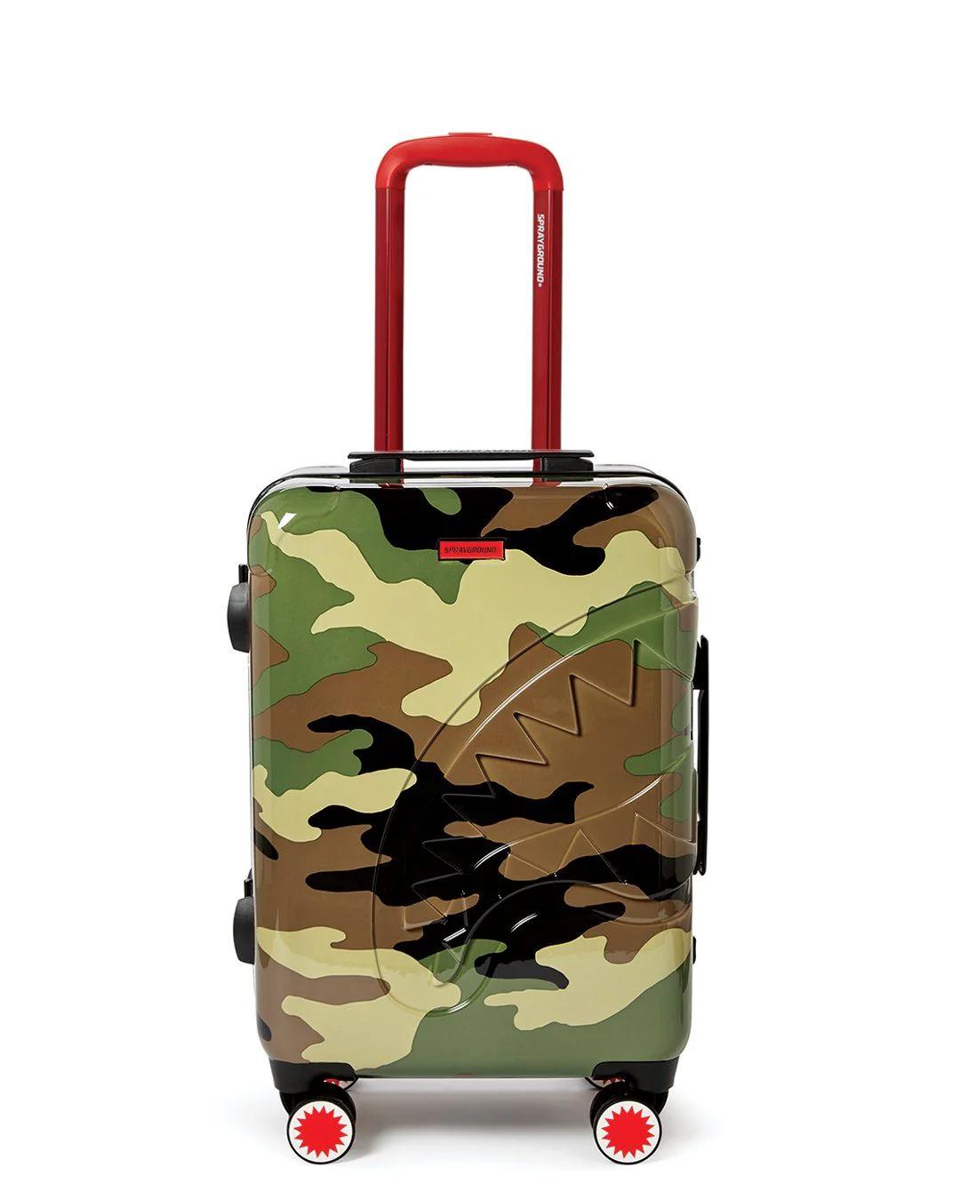 Sprayground JUNGLE PARIS 21.5” CARRY-ON SHARKITECTURE LUGGAGE