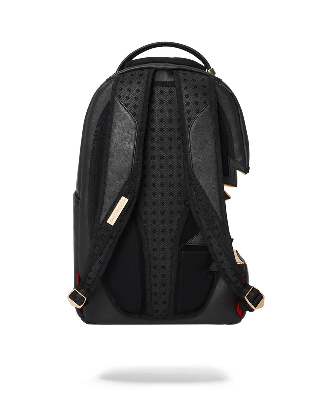 Sprayground A.i.3 SHARK BITE BLACK GOLD BACKPACK (DLXV)